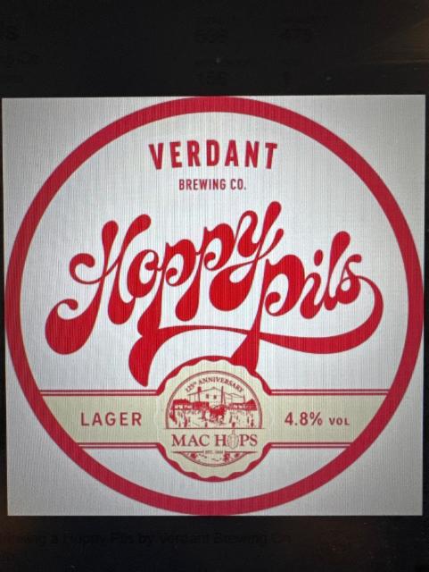Hoppy Pils 4.8%, Verdant Brewing Co., England