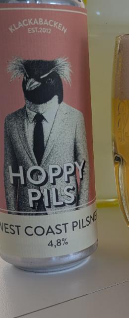 hoppy pils west coast pilsner, Klackabackens Bryggeri