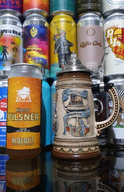 hoppy pilsner 5.3%, Hideout Craft Brewery, Philippines