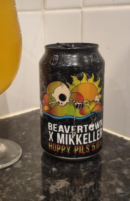 Beavertown X Mikkeller: Hoppy Pils 5.0%, Beavertown Brewery, England