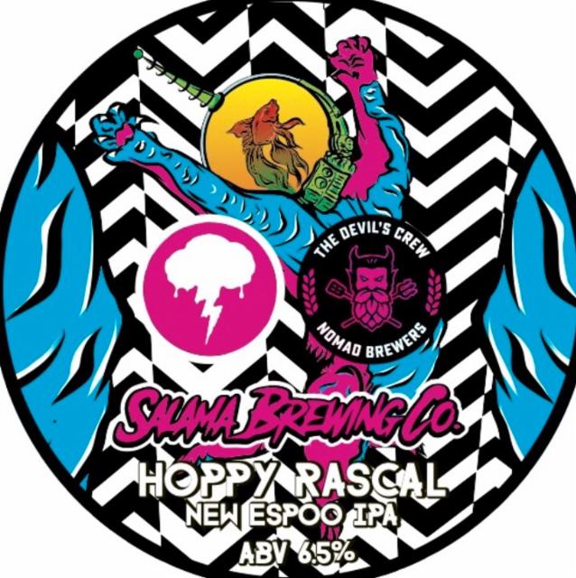 Hoppy Rascal 6.5%, Salama Brewing Company, Finland
