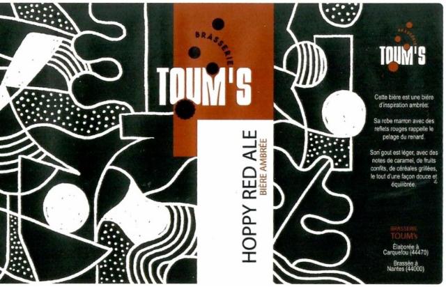 Hoppy Red Ale 5.7%, Brasserie Toum's, France