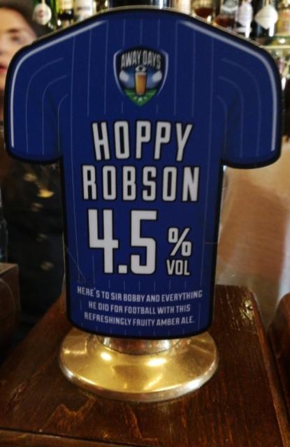 Hoppy Robson 4.5%, Away Days Beer Company, England