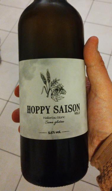 hoppy saison hallertau blanc, Microbrasserie Horla