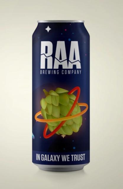 hoppy series #6 in galaxy we trust 4.7%, Raa Brewing Company, Norway