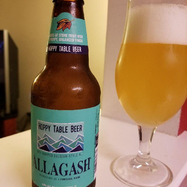 Hoppy Table Beer 4.8%, Allagash Brewing Company, United States