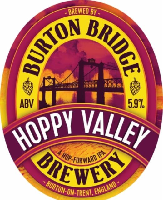 Hoppy Valley 5.9%, Burton Bridge Brewery, England