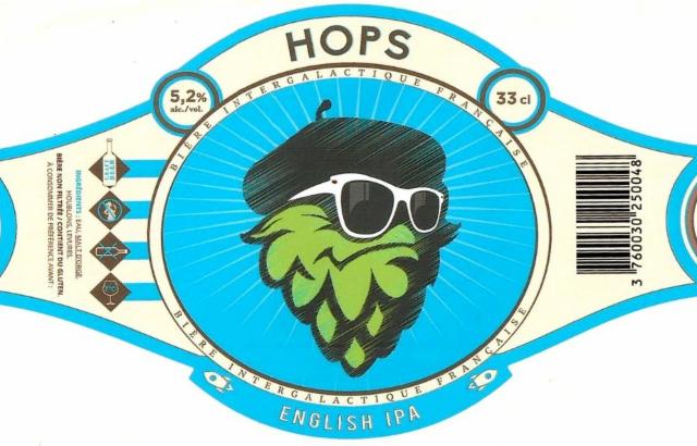 Hops 5.2%, Brasserie La Bouquine, France
