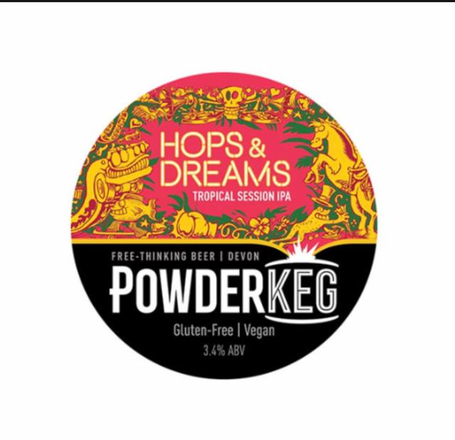 Hops & Dreams 3.4%, Powderkeg, England