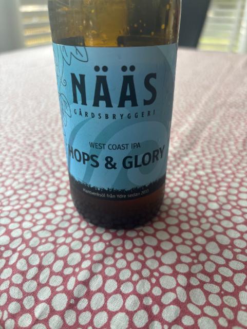 Hops & Glory 6.5%, Nääs Gårdsbryggeri, Sweden