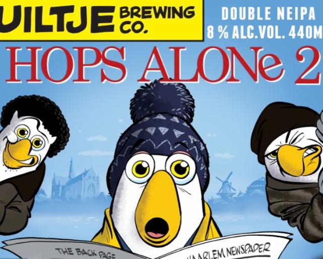Hops Alone 2 8.0%, Uiltje Brewing Co, Netherlands
