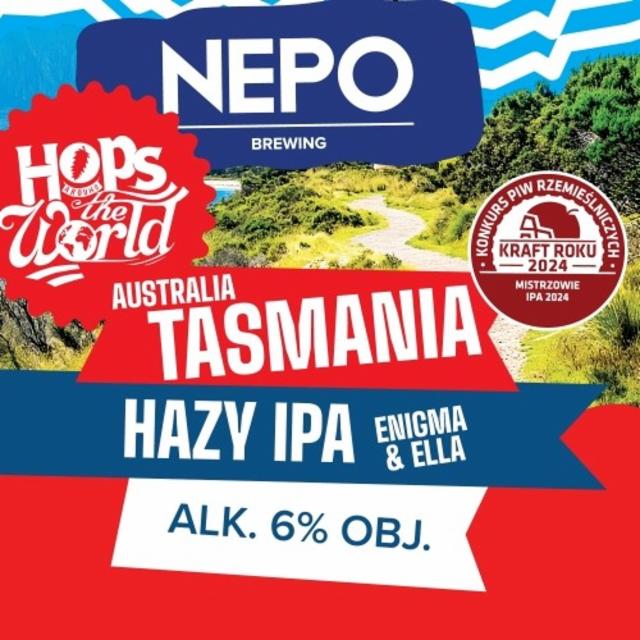 Hops around the world: Australia-Tasmania 6.0%, Nepo Brewing (Browar Nepomucen), Poland