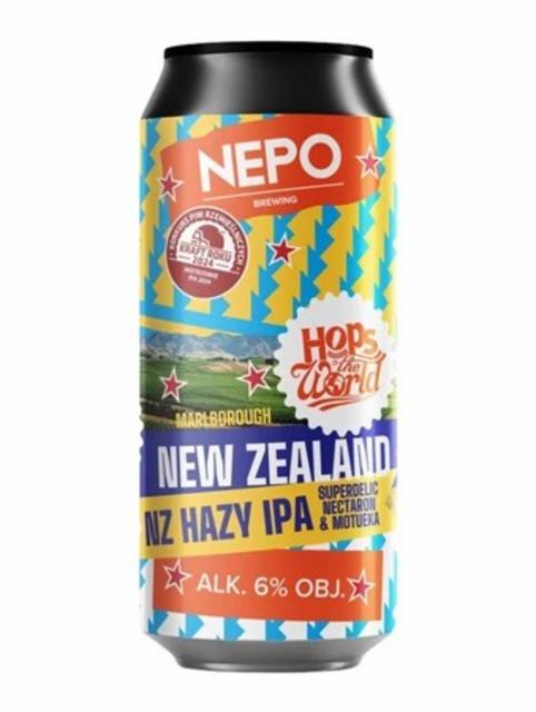 Hops Around The World: New Zealand - Marlborough 6.0%, Nepo Brewing (Browar Nepomucen), Poland
