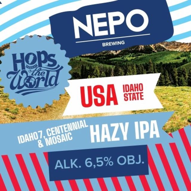 Hops Around The World: USA Idaho State 6.5%, Nepo Brewing (Browar Nepomucen), Poland