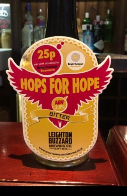 Hops For Hope 3.8%, Leighton Buzzard Brewing Co., England