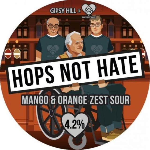 Hops Not Hate 4.2%, Gipsy Hill Brewing Co, England