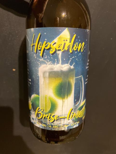 Hopseïdon Brise-Lime 4.8%, Brasserie Grain d'Orge, Belgium