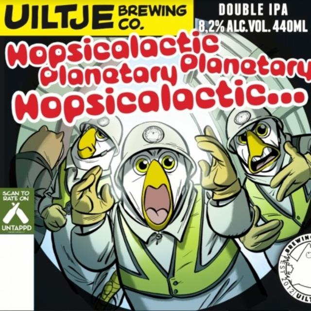 Hopsicalactic Planetary 8.2%, Uiltje Brewing Co, Netherlands