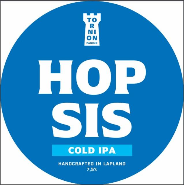 Hopsis Cold IPA 7.5%, Tornion Panimo, Finland