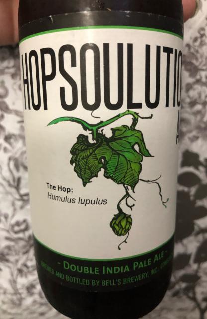Hopsoulution Ale 8.0%, Bell's Brewery, United States