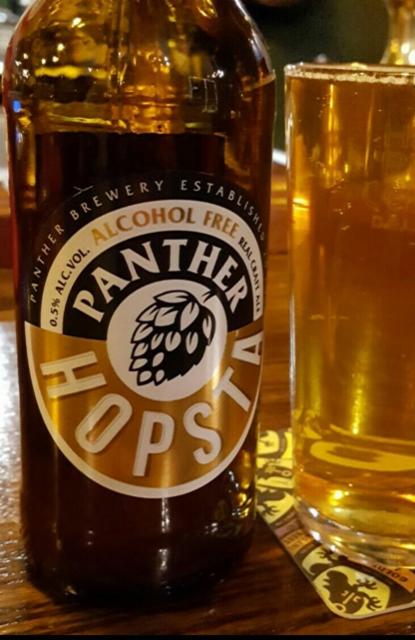 Hopsta 0.5%, Panther Brewery, England