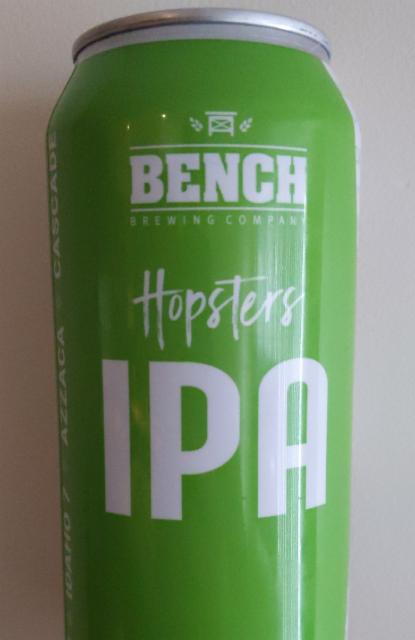 Hopsters IPA 6.8%, Bench Brewing Company, Canada