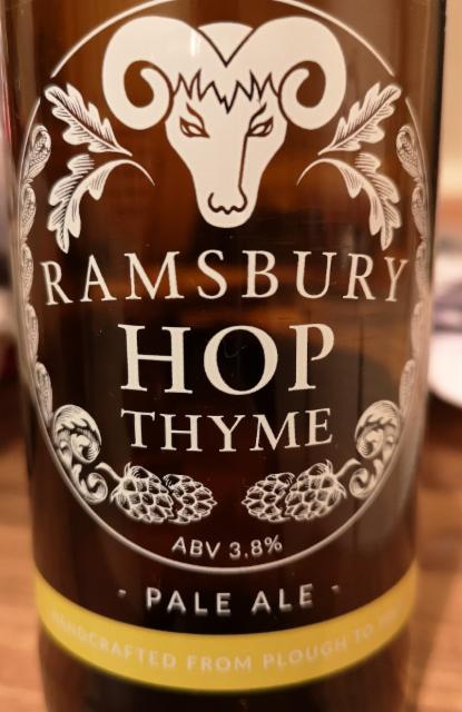 Hop Thyme 3.8%, Ramsbury, England
