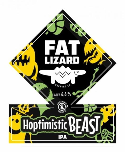 Hoptimistic Beast, Fat Lizard Brewing Co.