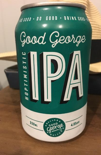 Hoptimistic IPA 4.9%, Good George Brewing, New Zealand