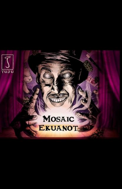 Hoptinen Illuusio: Mosaic & Ekuanot 4.9%, Panimoyhtiö Tuju, Finland