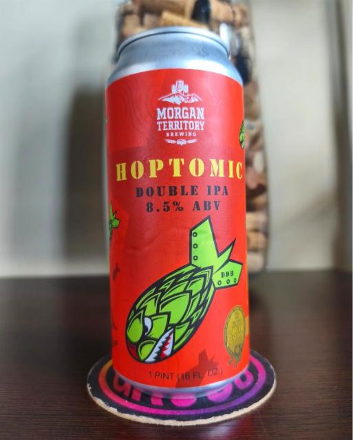 hoptomic 8.5%, Morgan Territory brewing, United States