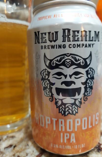 Hoptropolis IPA 6.5%, New Realm, United States