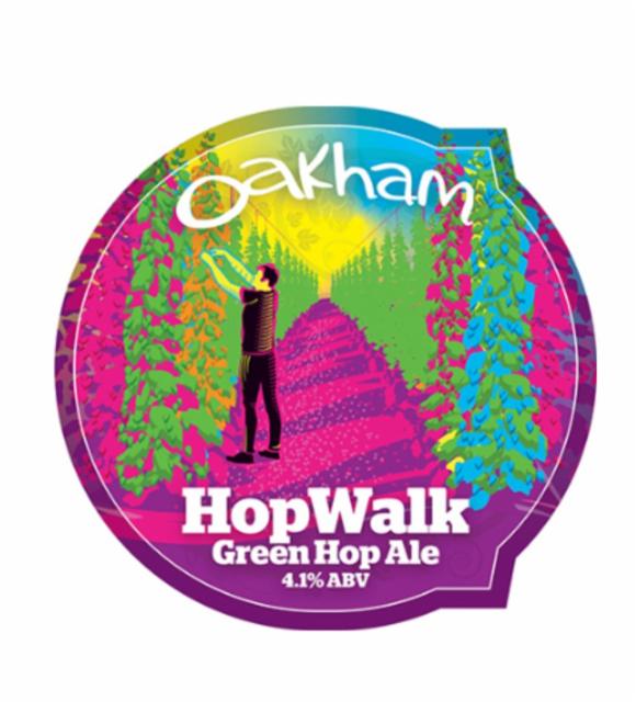 Hopwalk 2025 4.1%, Oakham Ales, England