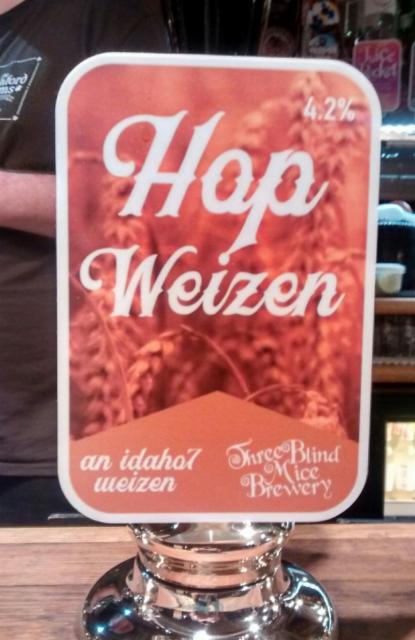 Hopweizen 4.2%, Three Blind Mice Brewery, England