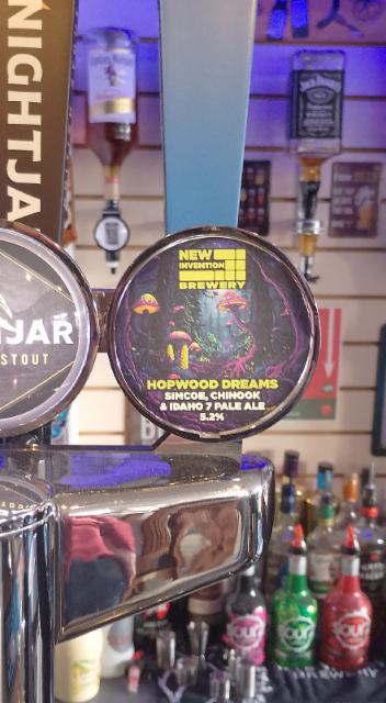 Hopwood Dreams 5.2%, New Invention Brewery, United Kingdom