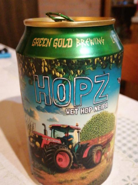 hopz wet hop neipa 5.2%, Green Gold Brewing, Slovenia