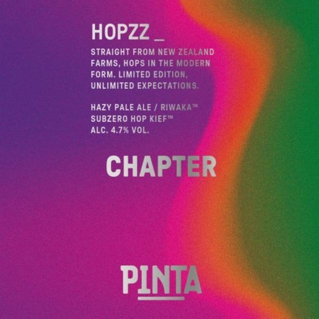 Hopzz_ Chapter 4.7%, Browar PINTA, Poland
