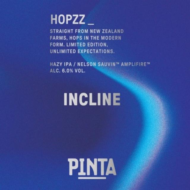 Hopzz_ Incline 6.0%, Browar PINTA, Poland