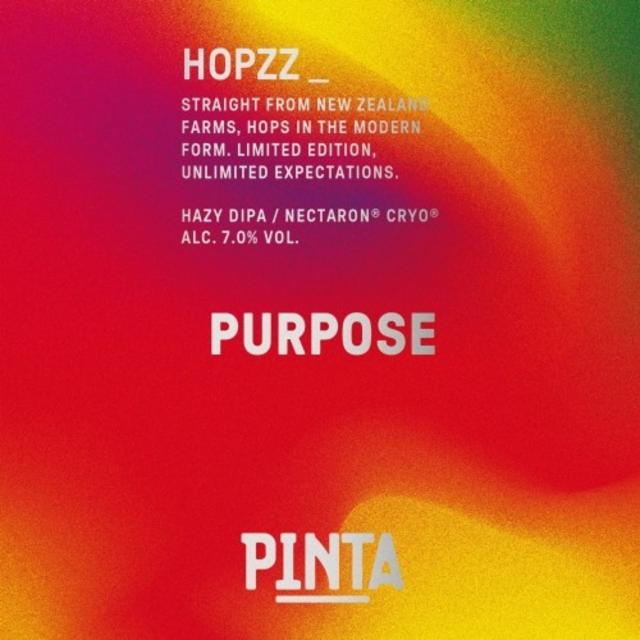 Hopzz_ Purpose 7.0%, Browar PINTA, Poland