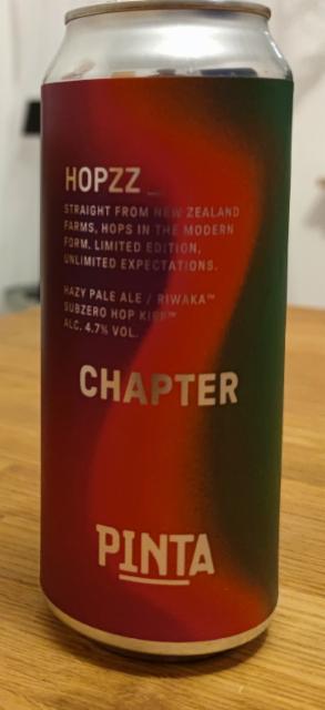 Hopzz_chapter 4.7%, Browar PINTA, Poland