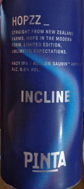 hopzz_incline, Browar PINTA