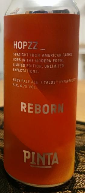 Hopzz_reborn 4.7%, Browar PINTA, Poland