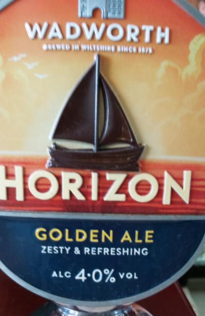 Horizon Golden Ale 4.0%, Wadworth Brewery, England