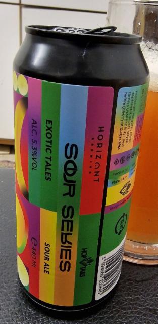 Horizont Sour Series Exotic Tales 5.3%, Horizont Brewing, Hungary