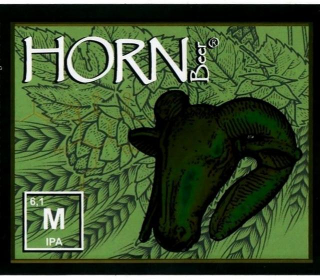 HornBeer M IPA 6.1%, Brasserie Des Gorges De La Méouge (HornBeer), France