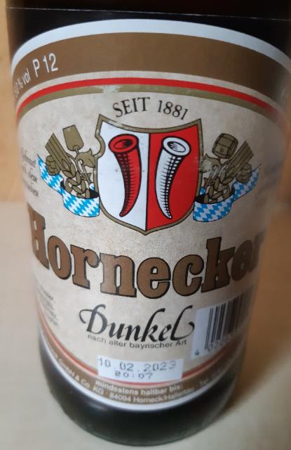Hornecker Dunkel 5.0%, Brauerei Horneck GmbH & Co. KG, Germany