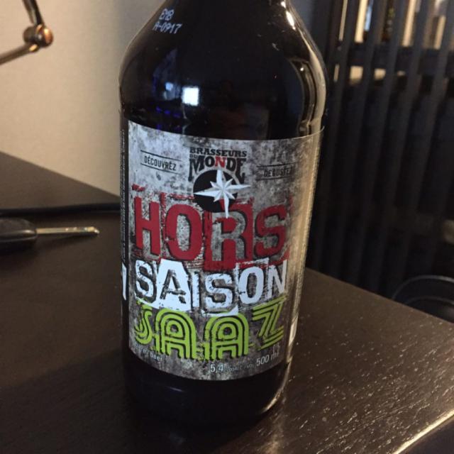 Hors Saison Saaz 5.4%, Brasseurs du Monde / Le Picoleur, Canada