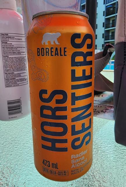 Hors sentiers-Radler 0.0%, Boréale - Brasseurs du Nord, Canada