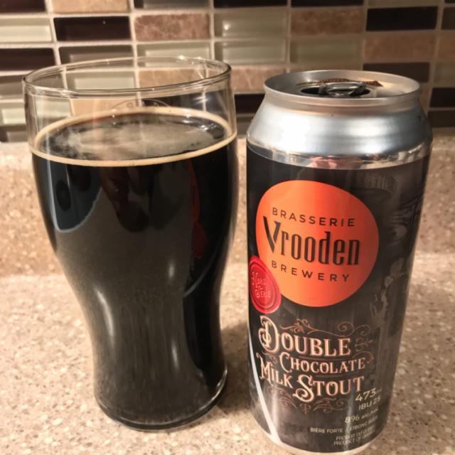 Hors Série - Double Chocolate Milk Stout 8.0%, Brasserie Vrooden, Canada