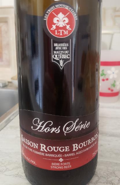 Hors Série Saison Rouge Bourbon 6.4%, LTM - Les Trois Mousquetaires, Canada